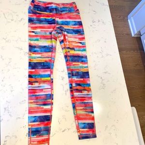 Athleta Girl Leggings Size Medium (8-10) Good Used Condition